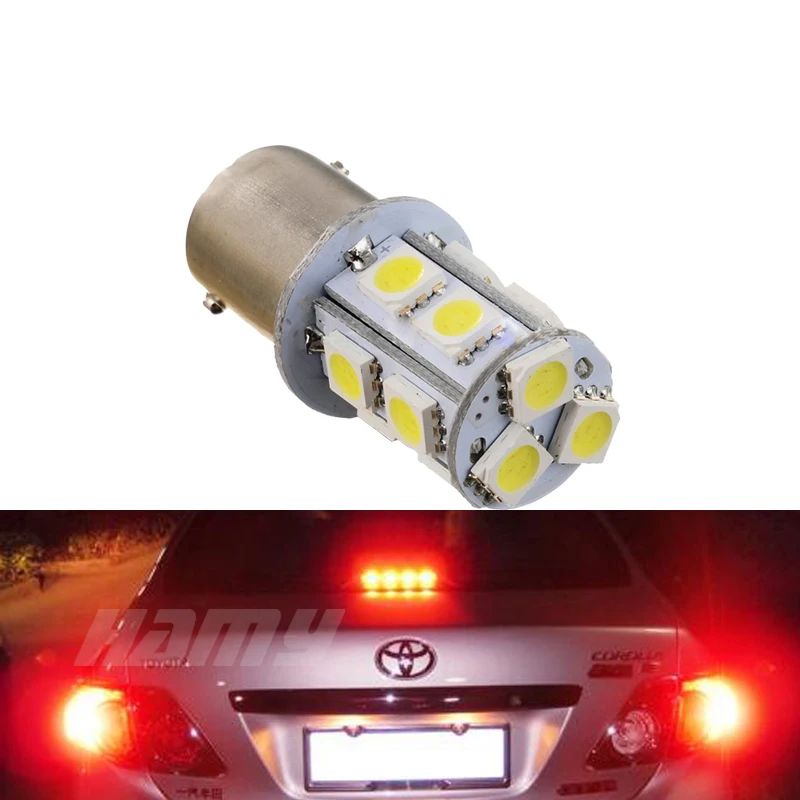 1x P21W BA15S 1156 Bay15d 1157 Автомобильный светодиодный сигнальная Поворотная лампа