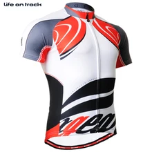Мужчин велосипеде кофта кроссовки фитнес-одежды горный велосипед топы с коротким рукавом дышащий топы веселый велосипедов тесная