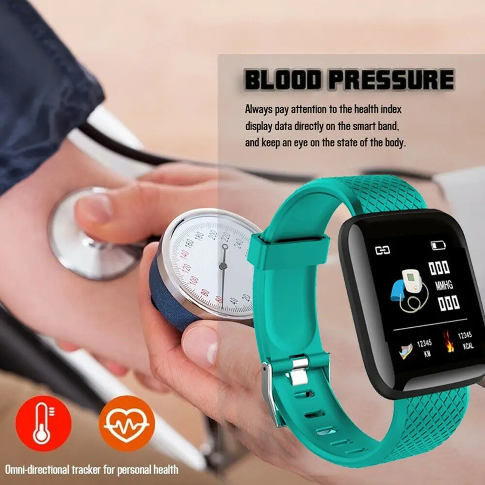 Smart-Bracelet-116-Plus-Color-Screen-Heart-Rate-Blood-Pressure-Monitoring-Smart-band-FitnessTracker-IP67-Waterproof (1)