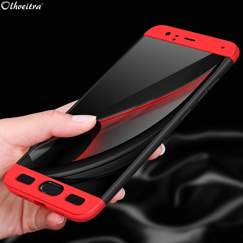 Чехол с полным покрытием для Xiaomi Mi6 Mi 6 A1 A2 6X 5X 9 SE чехлы телефонов 3 в 1 чехол защитой
