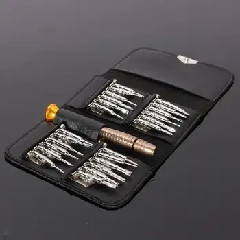 

25 In 1 Multi-Function Screwdriver Tool Set High Quality Chrome Vanadium Steel Mobile Phone Notebook Repair Teardown Tool Set