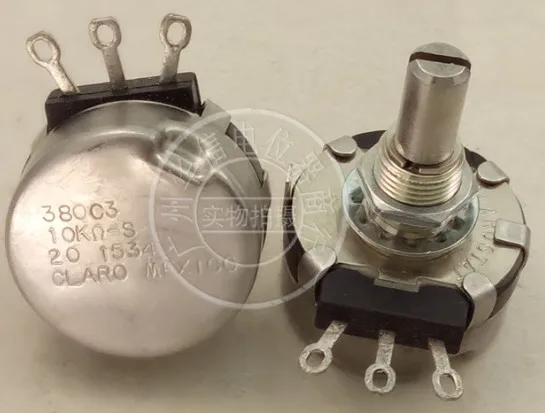 

[YK] CLARO MEXICO 380C3 10K 38OC3 single potentiometer shaft 24mm switch