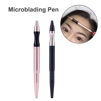 

Professional Microblading Manual Pen Tools Permanent Makeup Supplies Anti Skid Handle Tattoo Fog Machine Pen for Eyebrow Lip
