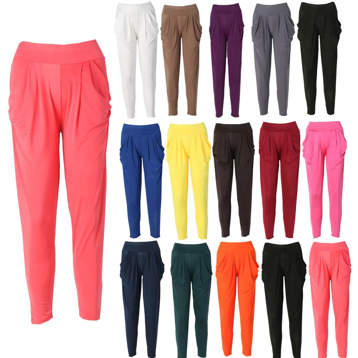 CANIS Summer Women Fashion Slim Casual Harem Baggy Dance Sweat Pants Trousersfashion trousers