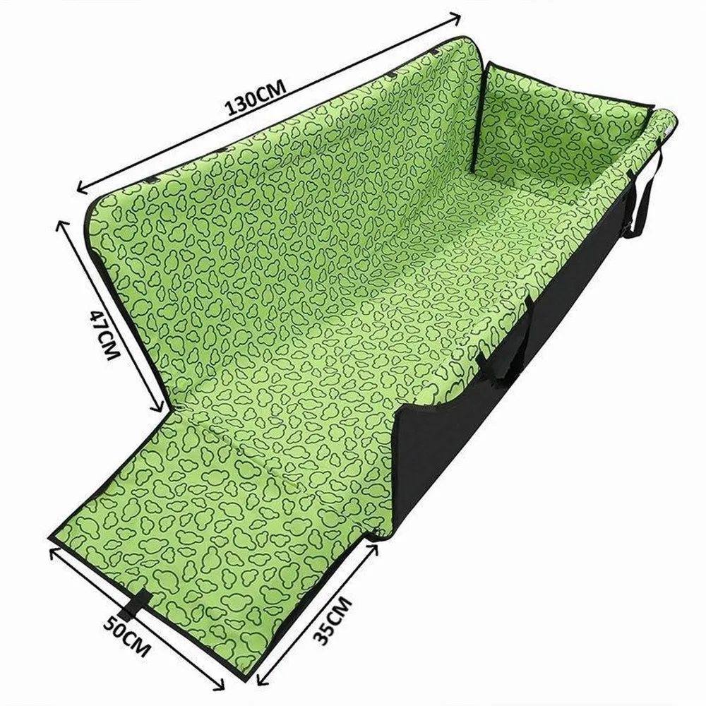 Переносчики для домашних животных Оксфорд ткань лапа шаблон автомобильный чехол для домашних животных собака автомобильное заднее сиденье Перевозчик непромокаемый матрасик для домашних животных Подушка для гамака протектор