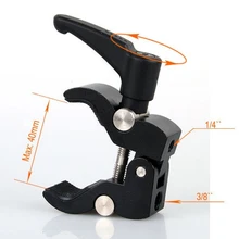Шарнирный кронштейн 1/4 &quot3/8&quot маленький Супер зажим плоскогубцы