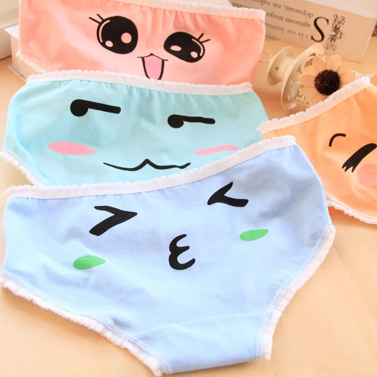 6pcs Different Models Kid Girl Underwear 10 20T Children's Underwear