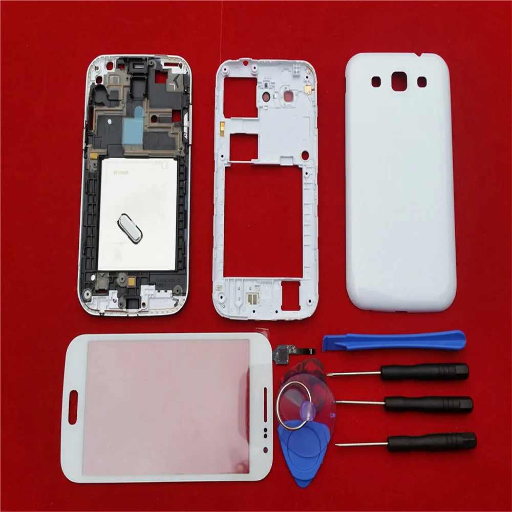Full Housing Case Cover For Samsung Galaxy Win i8552 Complete Cover back case Mid frame backplate