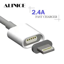 ALINICE 2.4A Magnetic Cable Micro Usb Data Cable for Apple iPhone 6s 7 Plus Charging Cable Android for Samsung ZTE Mobile Phone