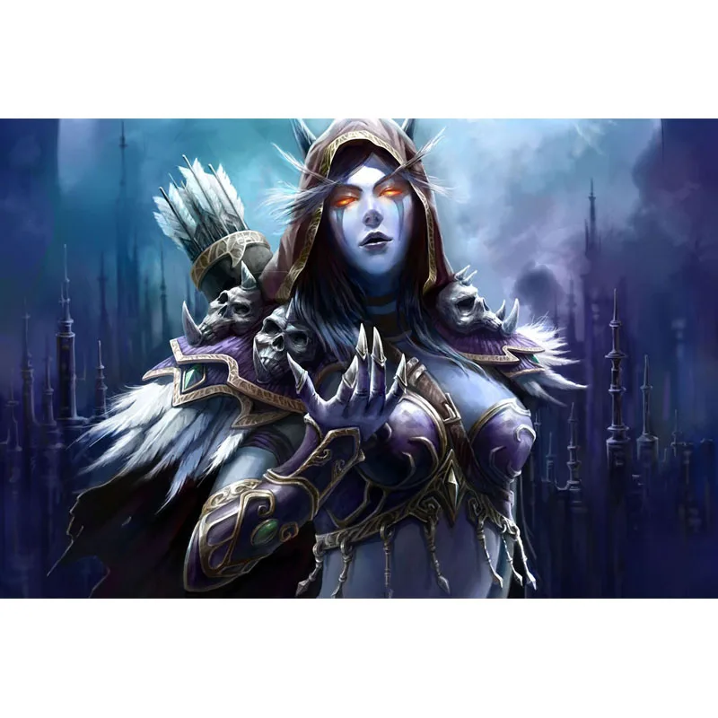 

DIY Diamond Embroidery World of Warcraft - Windrunner Diamond Painting Cross Stitch Full Square Rhinestone Mosaic Y2443