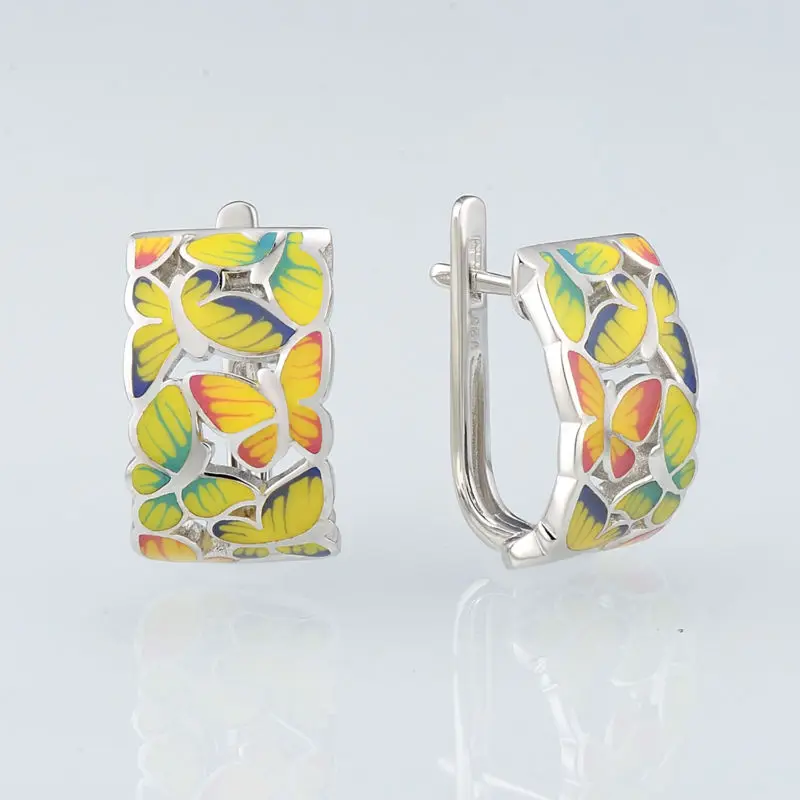 E309544ENASL925-Silver Earrings-