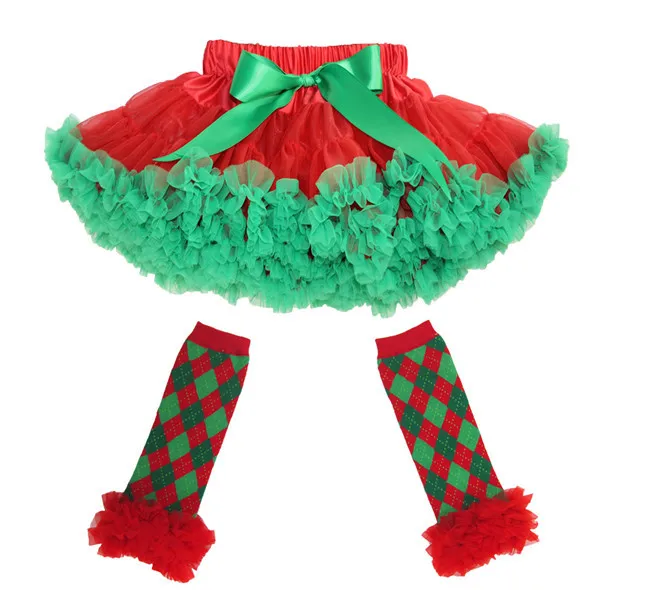 skirt and legging sock red with green.jpg