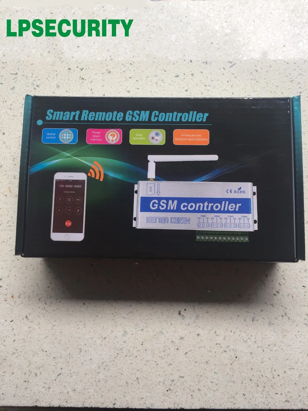 США/Великобритания/ЕС Plug GSM SMS контроллер CL4 Беспроводной Дистанционный датчик с