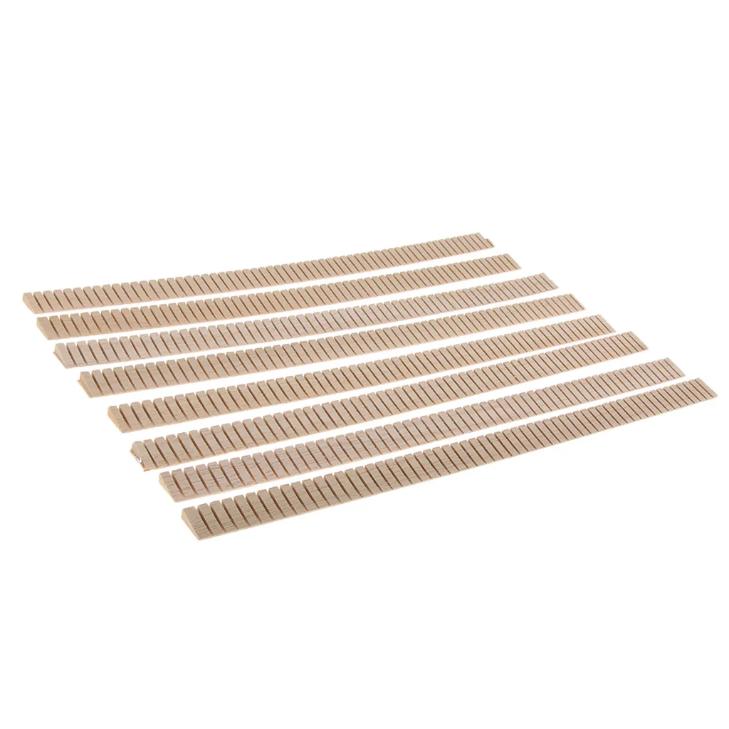 8pcs Wooden Guitar Binding Purfling Strip Echo Body Edge Trim Inlay for Acoustic Classic Folk Guitar Ukulele Parts Accessories