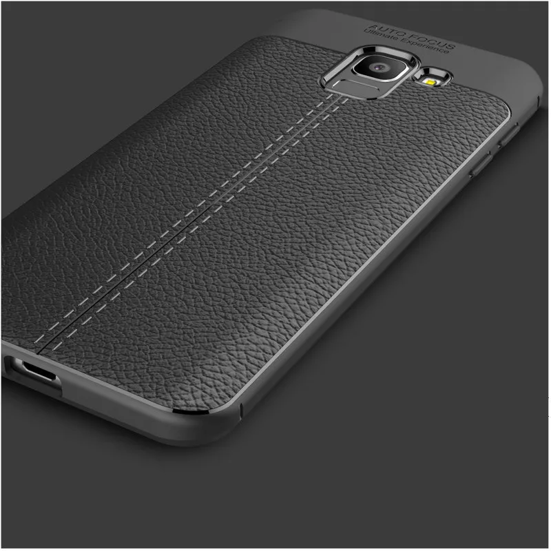 LISHE простота углеродного волокна чехол для samsung J1 J2 J3 J4 J5 J6 J7 2018 ТПУ мобильного
