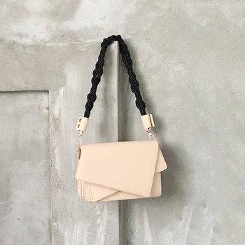 

Women's Handbags Bag Female PU Leather Cross Body Bag 2018 Irregular Shape Shoulder Messenger Bag Bolsa Feminina