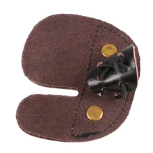 1 шт. стрельба из лука палец Tab защита для пальцев перчатки Защитное снаряжение Открытый стрельба палец изогнутый лук аксессуары