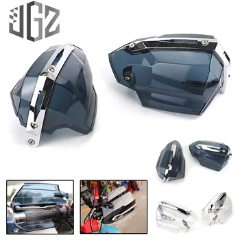 

Motorcycle Hand Guards Windshield Wind Deflector Hand Baffle Clear Black Universal For YAMAHA Honda Kawasaki Benelli Aprilia BMW
