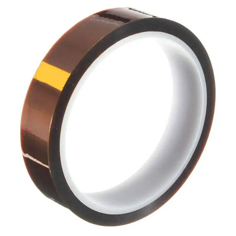 20mmx33m Adhesive Tape Gold High Temperature Heat Resistant Polyimide