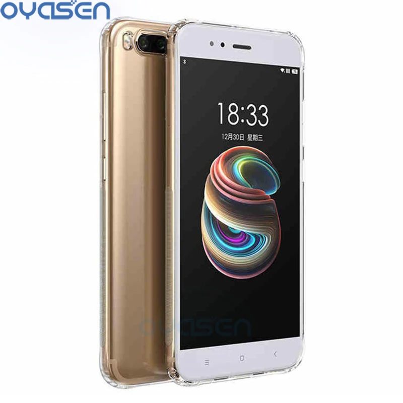 

Transparent Ultra-thin Cases For Xiaomi Mi A1(Mi5X) 5.5inch Soft Clear Silicone Dustproof Protector Phone ShellFor Xiaomi Mi A1