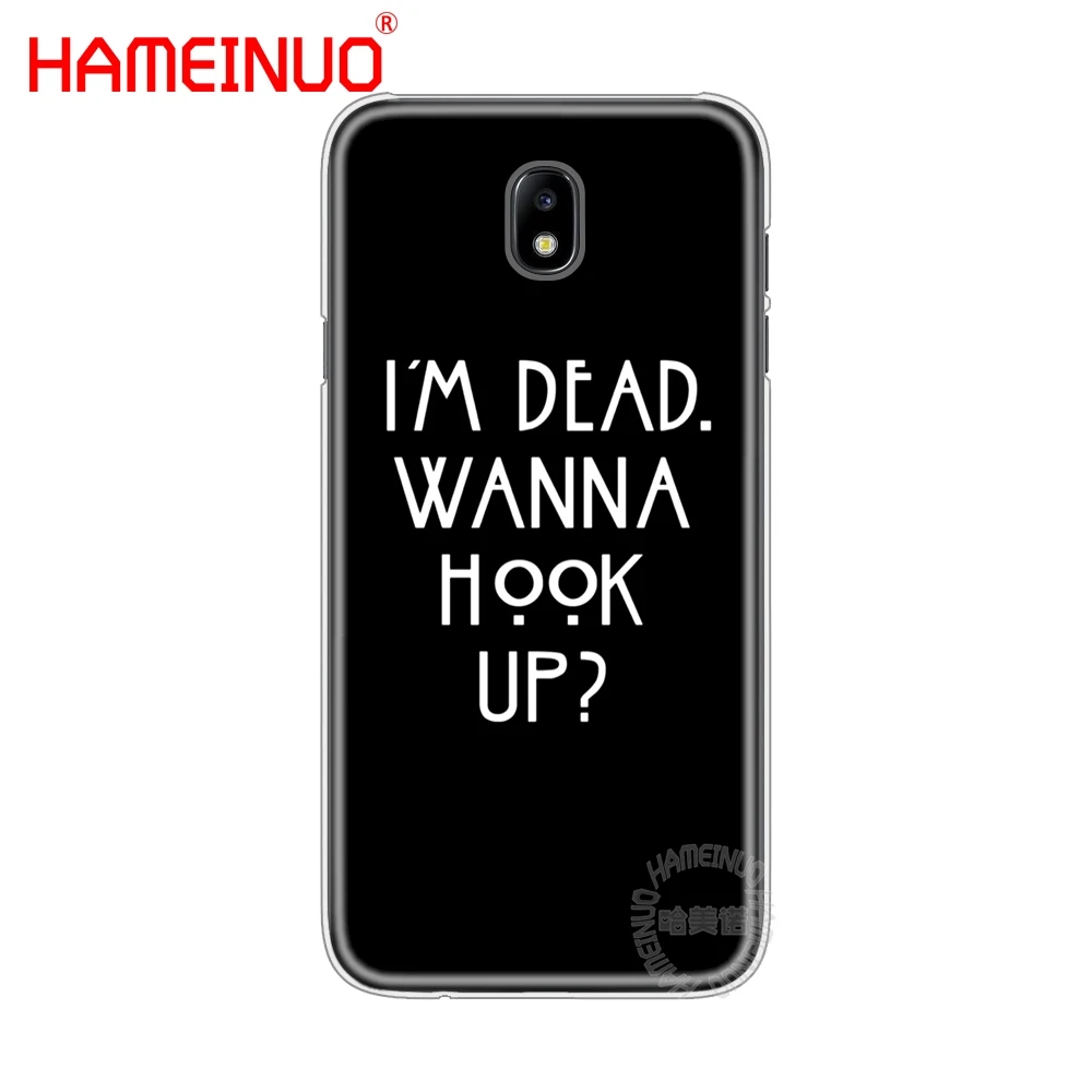 HAMEINUO психопат Эван Питерс ужас чехол для телефона Samsung Galaxy J3 J5 J7 2017 J527 J727 J327 J330 J530