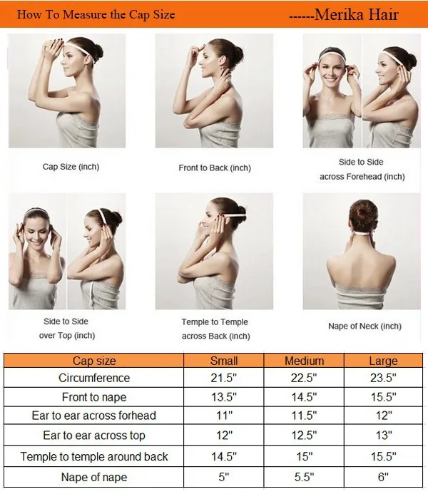 how to measure the wig cap