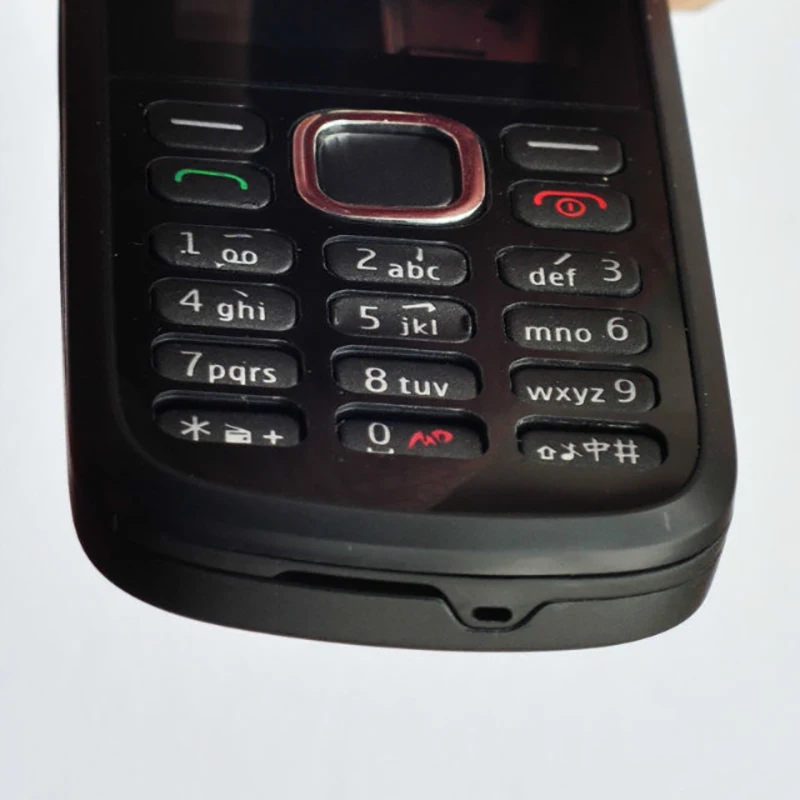 ZUGZUC для Nokia C1-02 полный корпус крышка мобильного телефона+ клавиатура