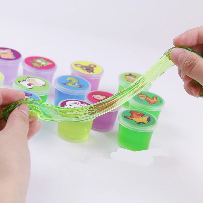 

Kids Baby Fun Toys Crystal clay Fruit Magnetic Colored play dough Intelligent slime Plasticine Rubber Mud Blowing