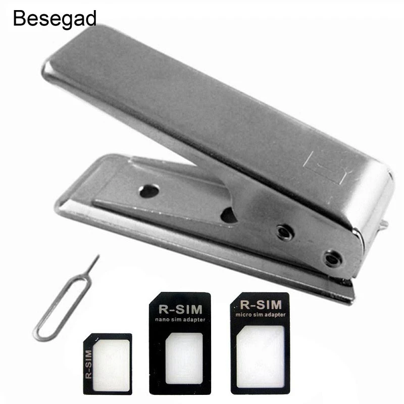 Besegad Sims Micro Sim Nano Sim Card Cutter Voor Ipone Iphone 5 5 S 5c 5e 6 6 S 7 Plus Adapter Eject Pin Naald Cortador De Chip Eject Pin Sim Ejectsim Needle Aliexpress