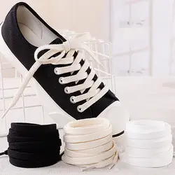1 пара шнурков классические плоские Двойные полые тканые шнурки 100 см/120 см/140 см/160 см Спортивные Повседневные шнурки