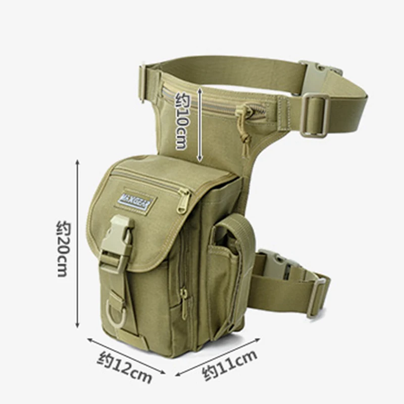 Модная мужская нейлоновая сумка на ногу, пояс для езды на мотоцикле, военная сумка для мобильных телефонов поясные сумки
