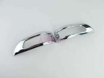 

2012-2015 Door Mirror Trim Cover ABS 2pcs Chrome Detector Car Styling For Toyota Fortuner SW4 Accessories