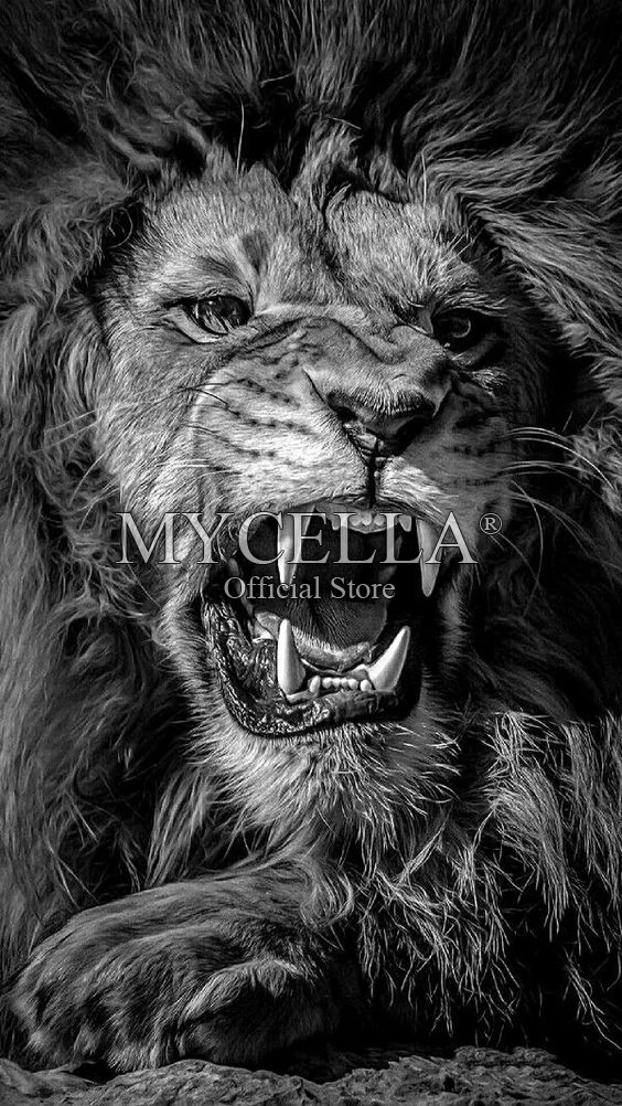 

Diamond Painting A roaring lion,Diamond Mosaic Animal,5D DIY Embroidery Square,Crafts&Sewing Needlework,Wall Painting,Art Crafts