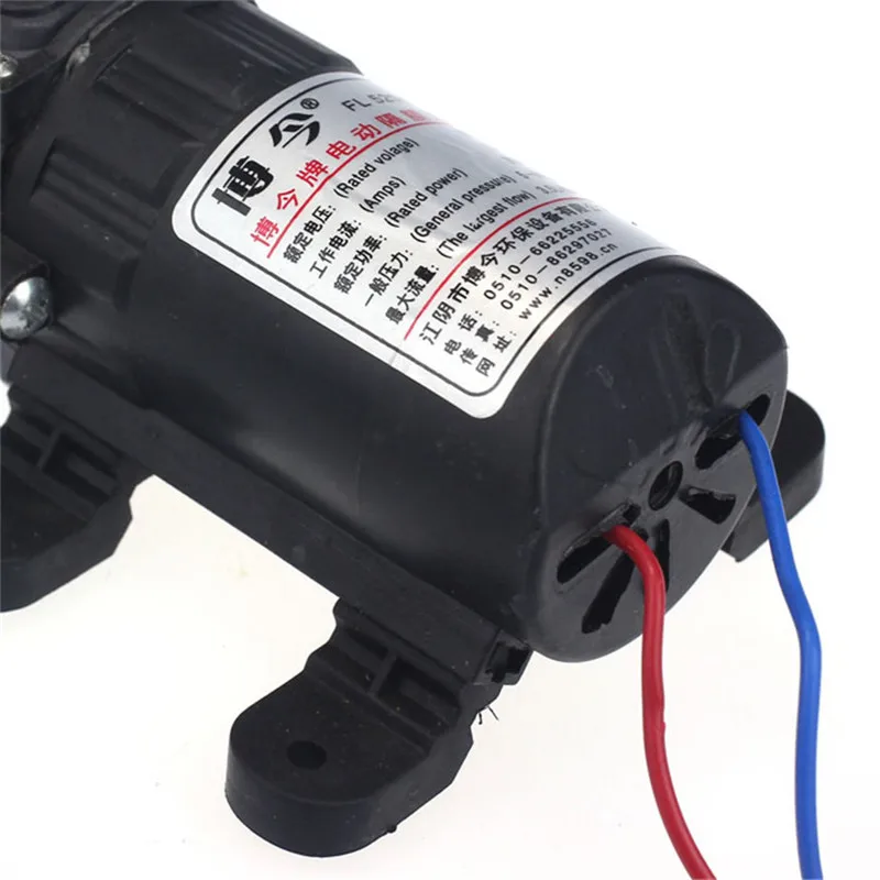 12V DC Электрический мини мембранный насос самовсасывающий бустер для садового