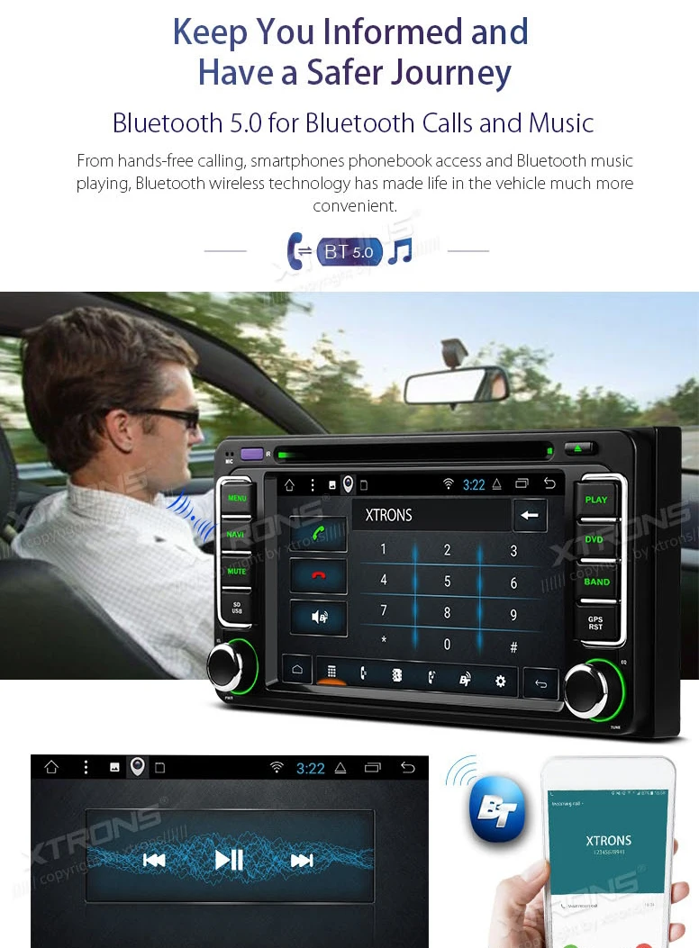 Excellent 6.2" Android 7.1 OS Car DVD Multimedia for Toyota Corolla 2000-2006 & Prado 1996-2009 & 4Runner 2002-2009 & Sequoia 2003-2007 13