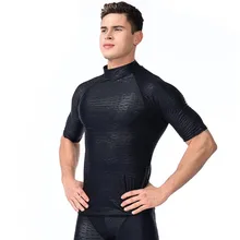 Uv 50+ rashguard для мужчин sbart плавательные рубашки sharkskin лайкра для серфинга Мужская черная плотная Рашгард УФ футболка одежда для серфинга рубашка с длинными рукавами