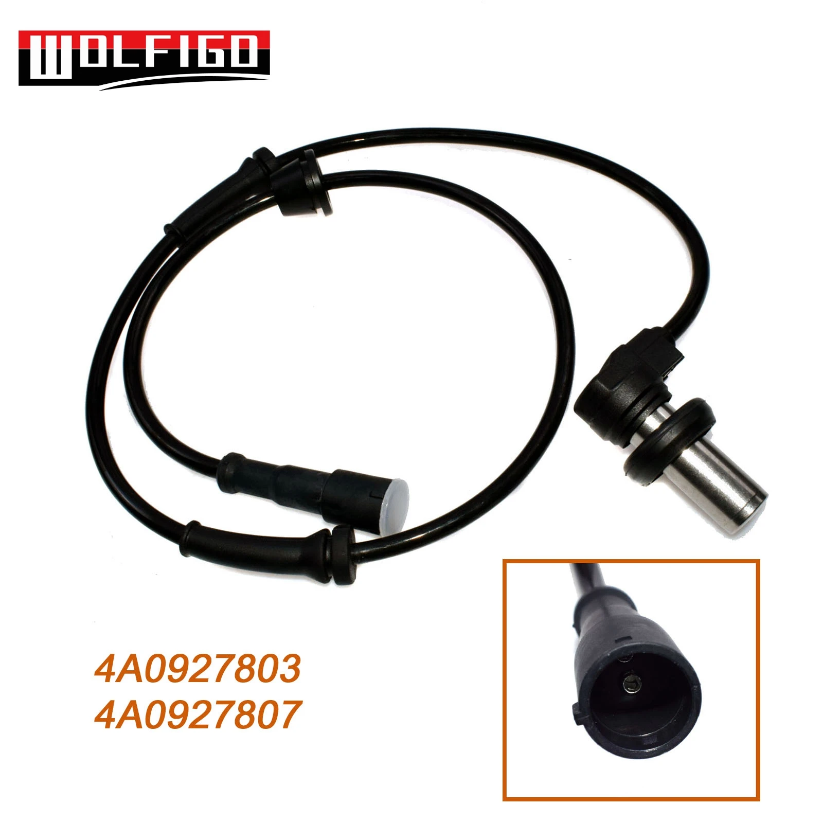 Датчик скорости колеса WOLFIGO Front R/L ABS для Audi 100 A6 1 8 9 2 0 3 4 5 6 4A0927803 ALS1476 5S10441 4A0 927 803 |