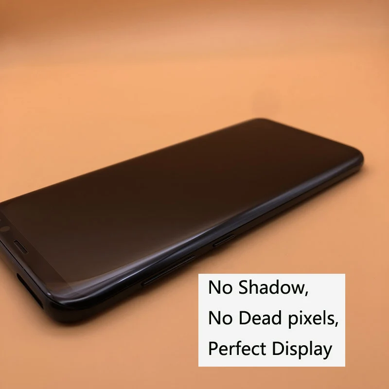 

NO Burn-Shadow 6.2'' ORIGINAL Perfect LCD Display For Samsung Galaxy s8 plus G955 G955F with Frame LCD Touch Screen Assembly