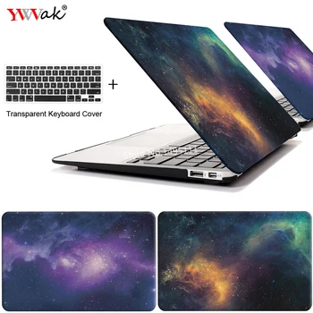 

YWVAK STAR laptop Case for MacBook Air 11 13 inch for APPLE MAC Pro with Retina 12 13.3 15 with Touch Bar New + keyboard cover