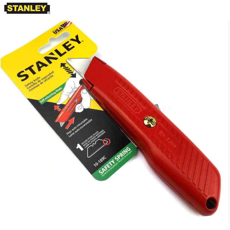 Stanley 1pcs Multi Tool Automatic Retractable Blade Safety Knife Switch