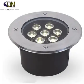 

Waterproof LED Underground Light 14W DC12V or AC85-265VIP65 7X2W Buried Recessed Floor Ground Path Landscape Lamp