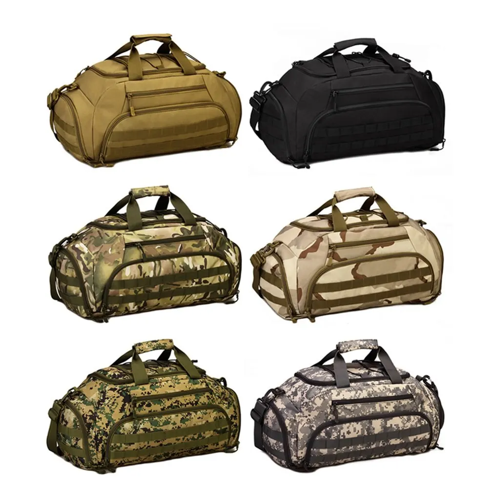 

35L Multifunctional Military Tactics Travel Bag Large Capacity Luggage Travel Duffle Bags Handbags Camping Backpack