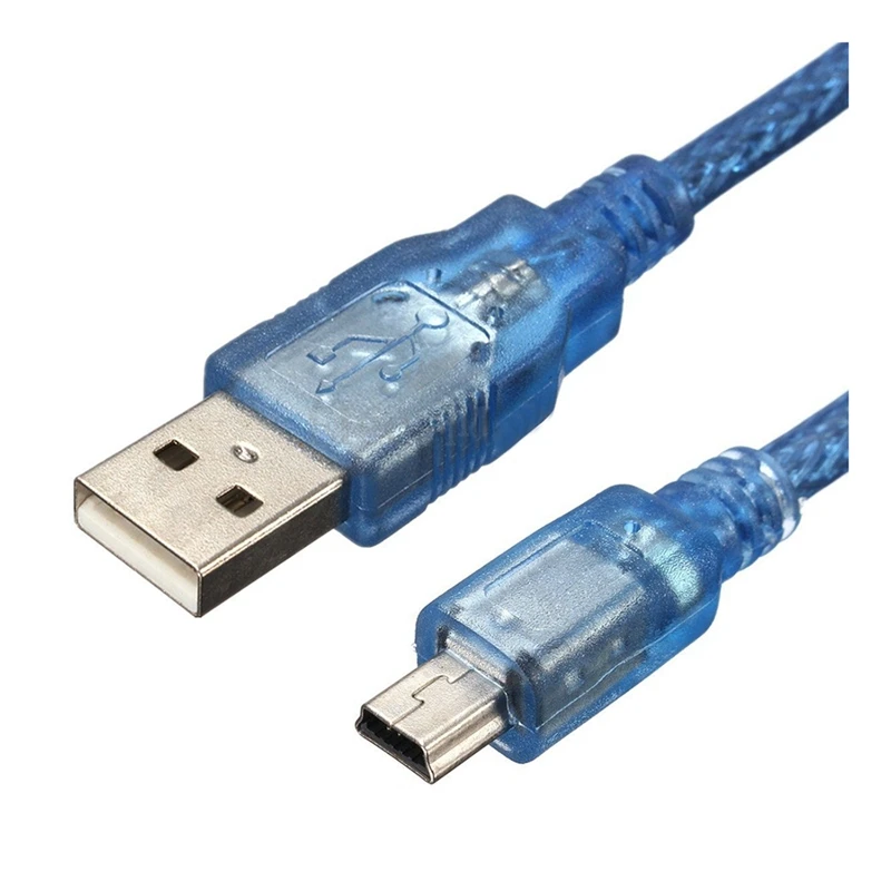 

New USB 2.0 A Male to Mini USB B 5pin Male Data Cable Cord Adapter Converter 1FT