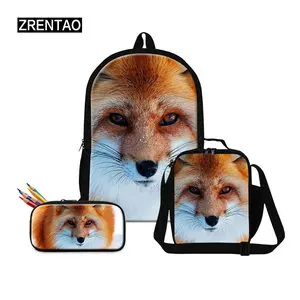 fox school bag