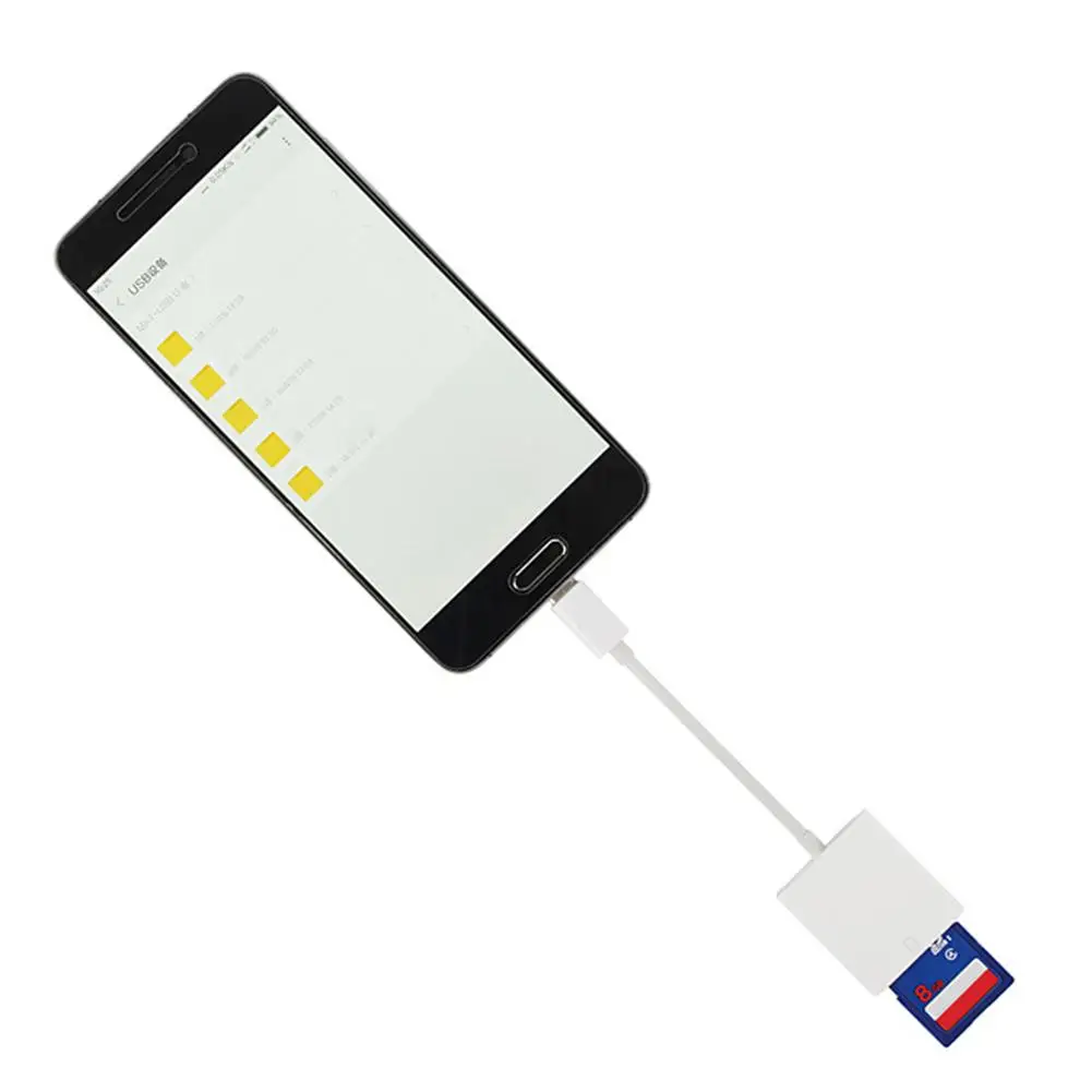 Популярный мобильный телефон OTG Тип usb-C для памяти SD Card Reader кабель-адаптер разъем