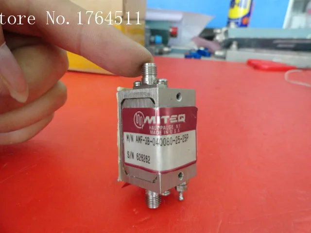 

[BELLA] The supply of MITEQ AMF-3B-040080-25-25P amplifier SMA