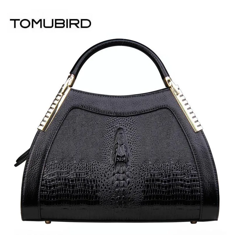 TOMUBIRD 2018 новые модные роскошные сумки из воловьей кожи крокодила женские