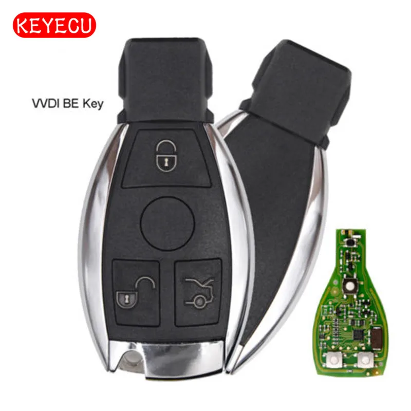 

Keyecu Xhorse VVDI BE Key Pro Improved Version Complete Remote Key 315MHz/433MHz for Mercedes-Benz