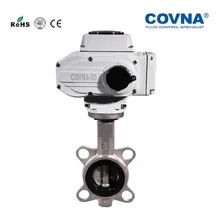 DN80 Нержавеющая сталь Электрический Дроссельный клапан