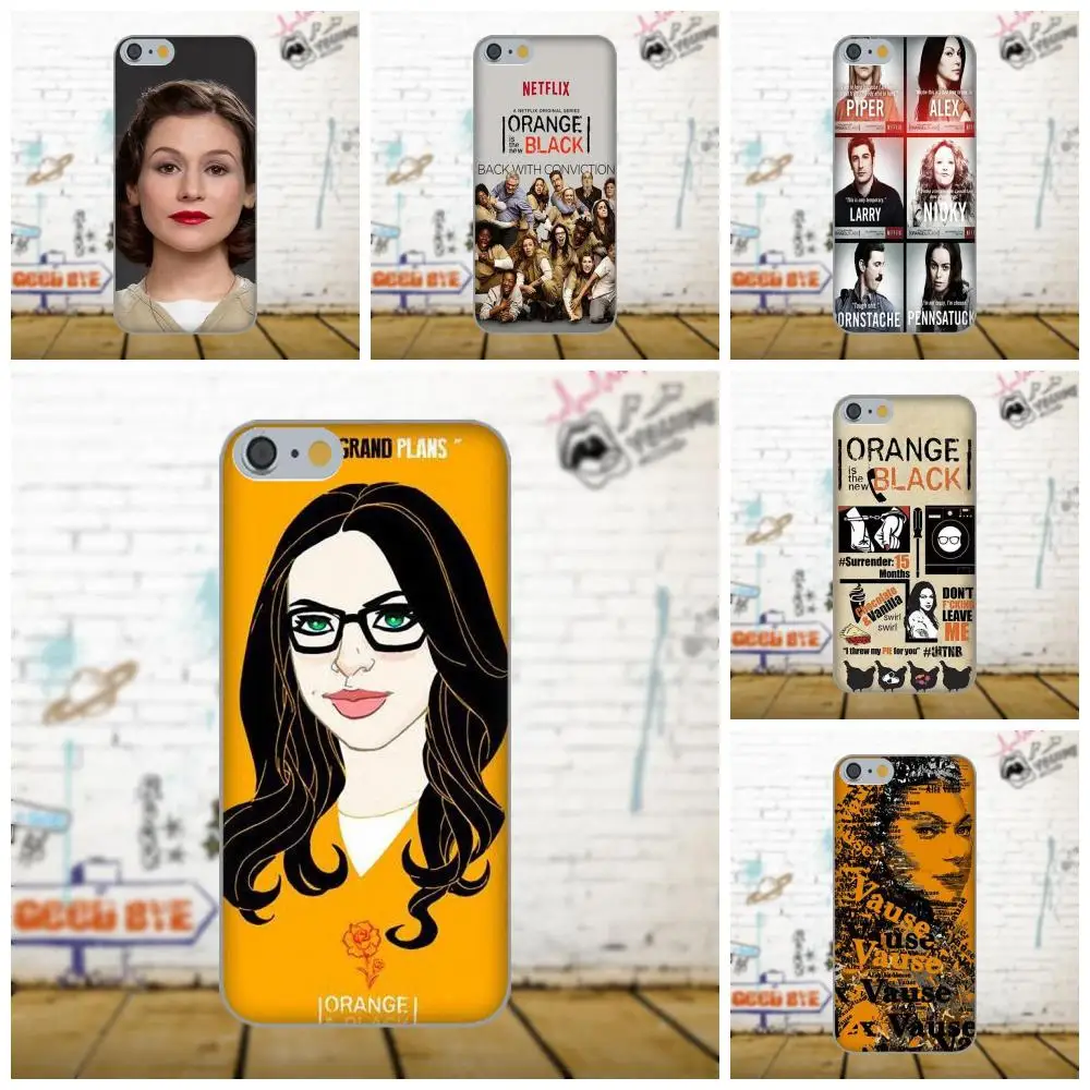 

For Galaxy A3 A5 A7 J1 J3 J5 J7 2016 2017 S5 S6 S7 S8 S9 edge Plus Special Offer Vertical Phone Case Orange Is The New Black Fan